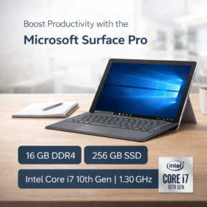 Microsoft Microsoft Surface Pro - 16 GB DDR4 - 256 GB SSD - Intel Core i7 10th Gen 1.30 Ghz