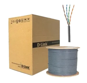 Refurbished Dlink Cat 6 Cable UTP (LAN Cable) 100 Meter – Grey