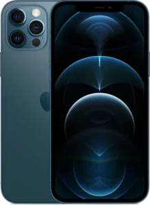Apple iPhone 12 Pro (6 GB / 256 GB, Pacific Blue) – Refurbished