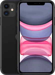 Apple iPhone 11 (4 GB / 64 GB, Black) – Refurbished